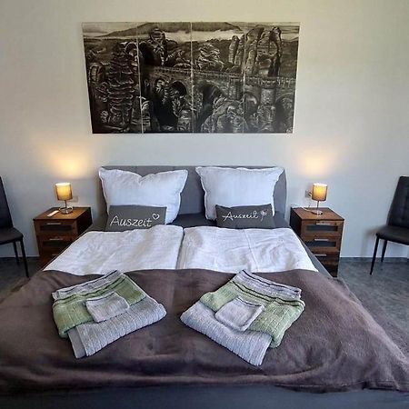 Ferienwohnung Am Hofladen Hellendorf - Saechsische Schweiz Bad Gottleuba-Berggiesshuebel ภายนอก รูปภาพ