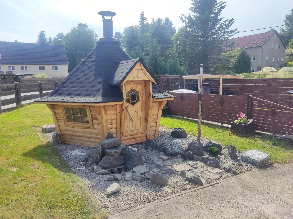 Ferienwohnung Am Hofladen Hellendorf - Saechsische Schweiz Bad Gottleuba-Berggiesshuebel ภายนอก รูปภาพ
