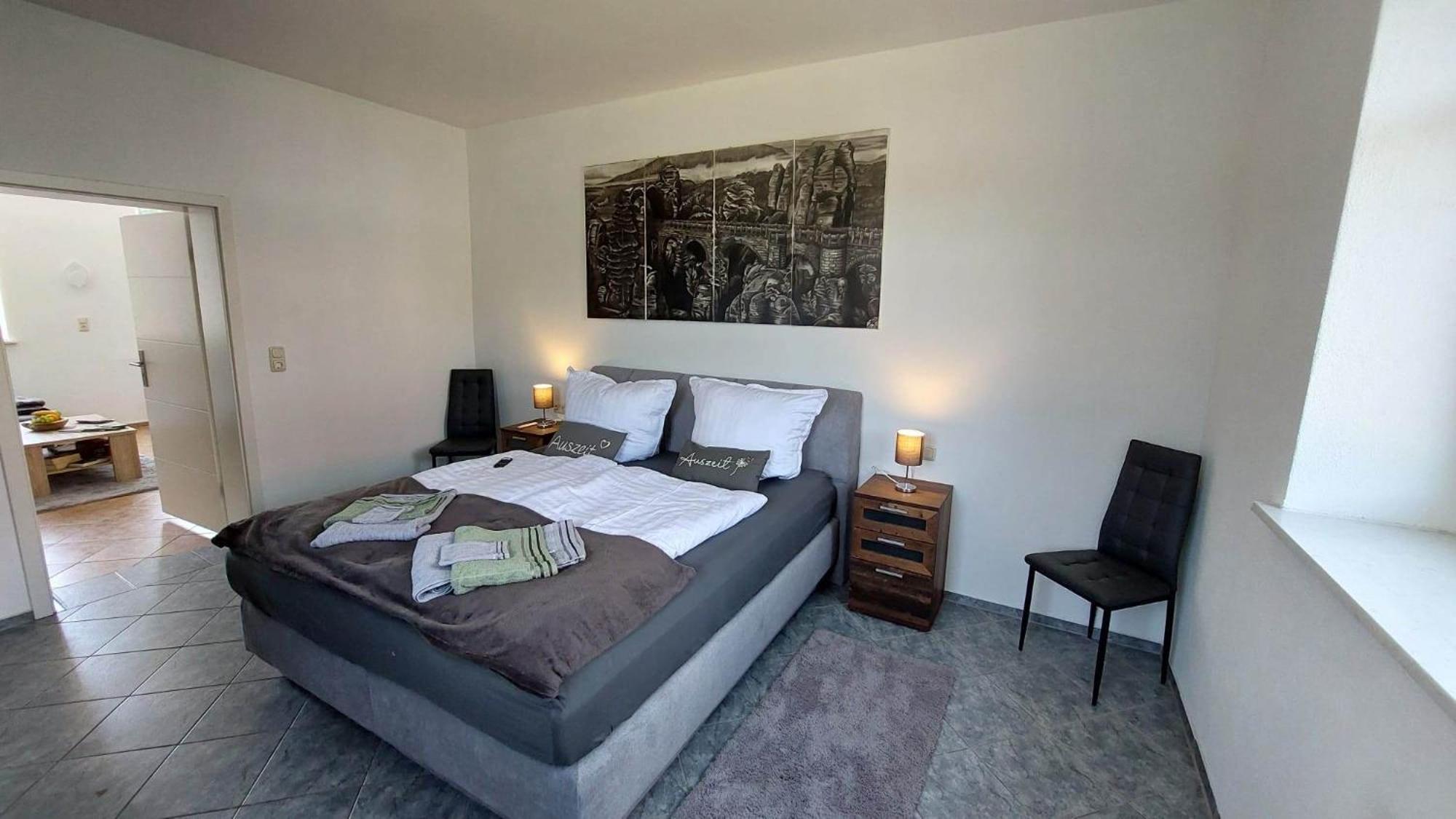 Ferienwohnung Am Hofladen Hellendorf - Saechsische Schweiz Bad Gottleuba-Berggiesshuebel ภายนอก รูปภาพ