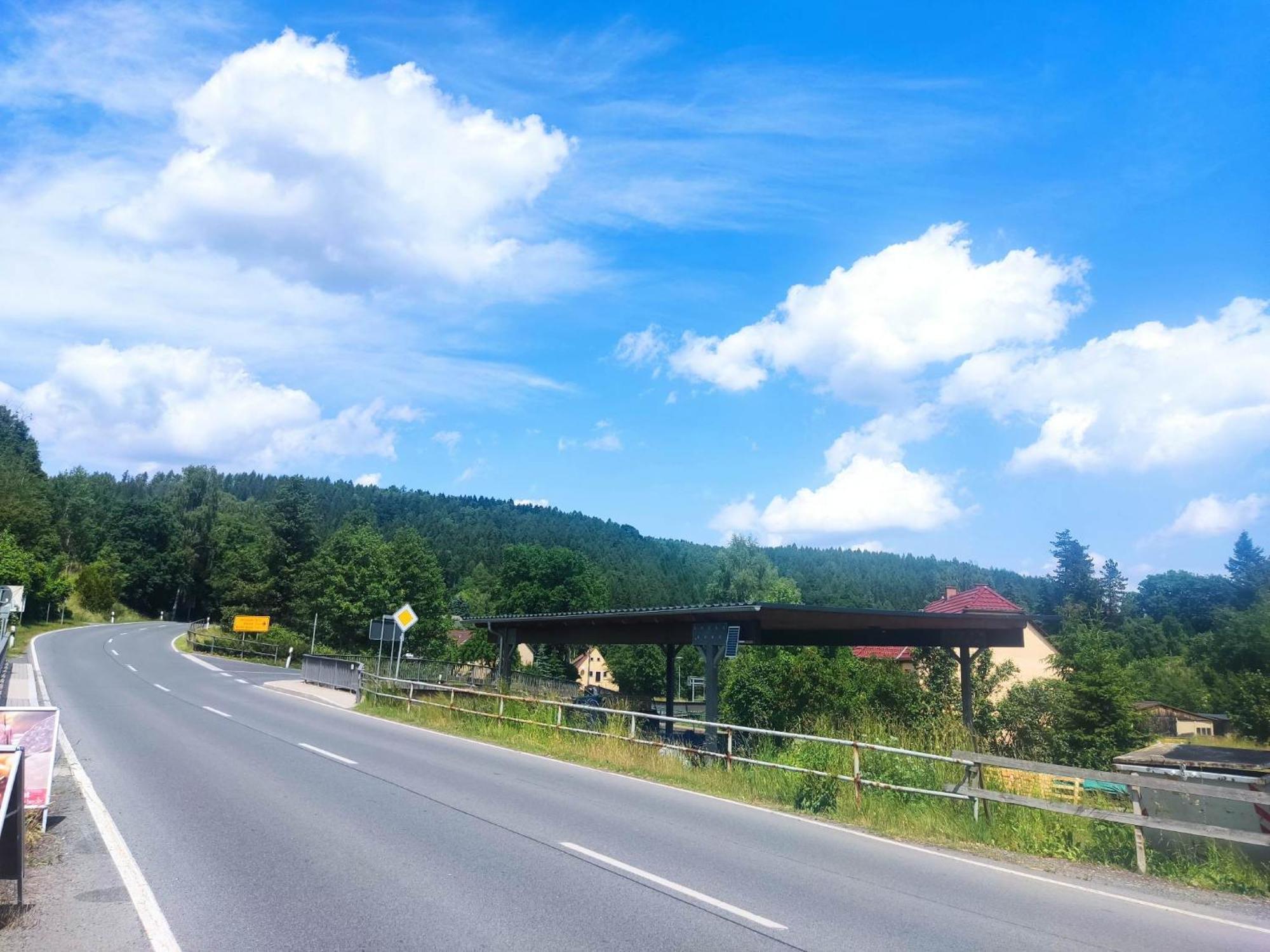 Ferienwohnung Am Hofladen Hellendorf - Saechsische Schweiz Bad Gottleuba-Berggiesshuebel ภายนอก รูปภาพ