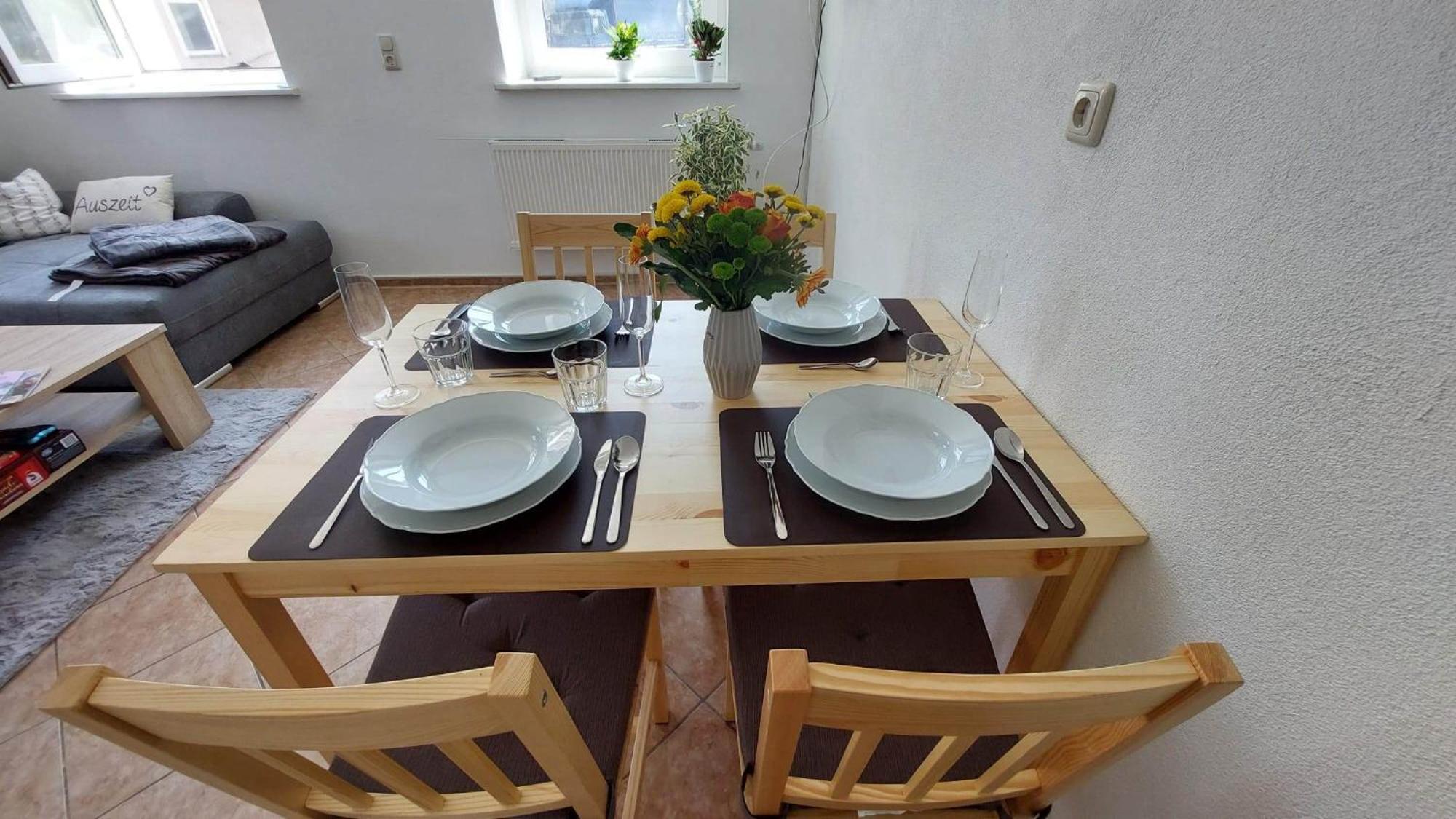 Ferienwohnung Am Hofladen Hellendorf - Saechsische Schweiz Bad Gottleuba-Berggiesshuebel ภายนอก รูปภาพ